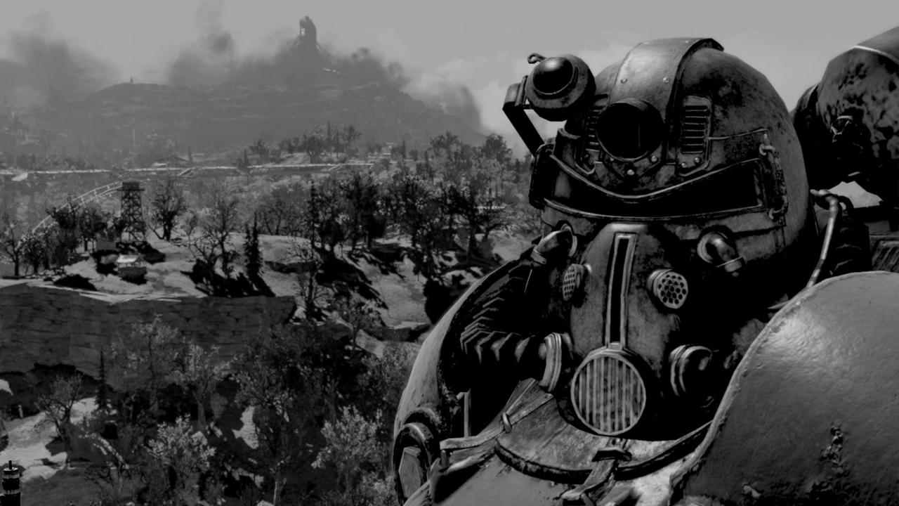 Fallout 4 стал черно белым фото 26