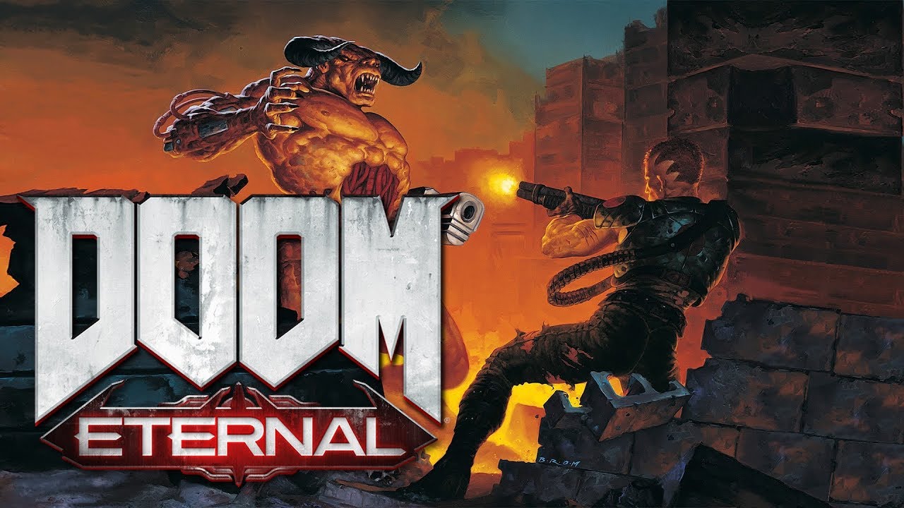 На каком движке doom 2016