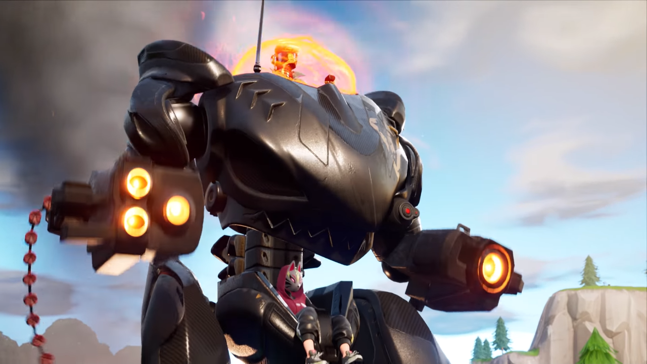 В новом сезоне Fortnite устроят немножко Titanfall - в игру ввели роботов с...