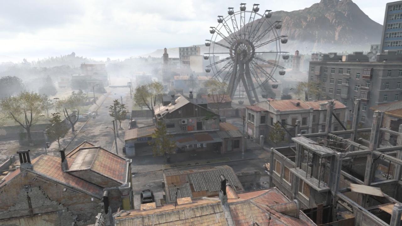 Экскурсия по мультиплеерной карте с колесом обозрения в Call of Duty: Modern Warfare