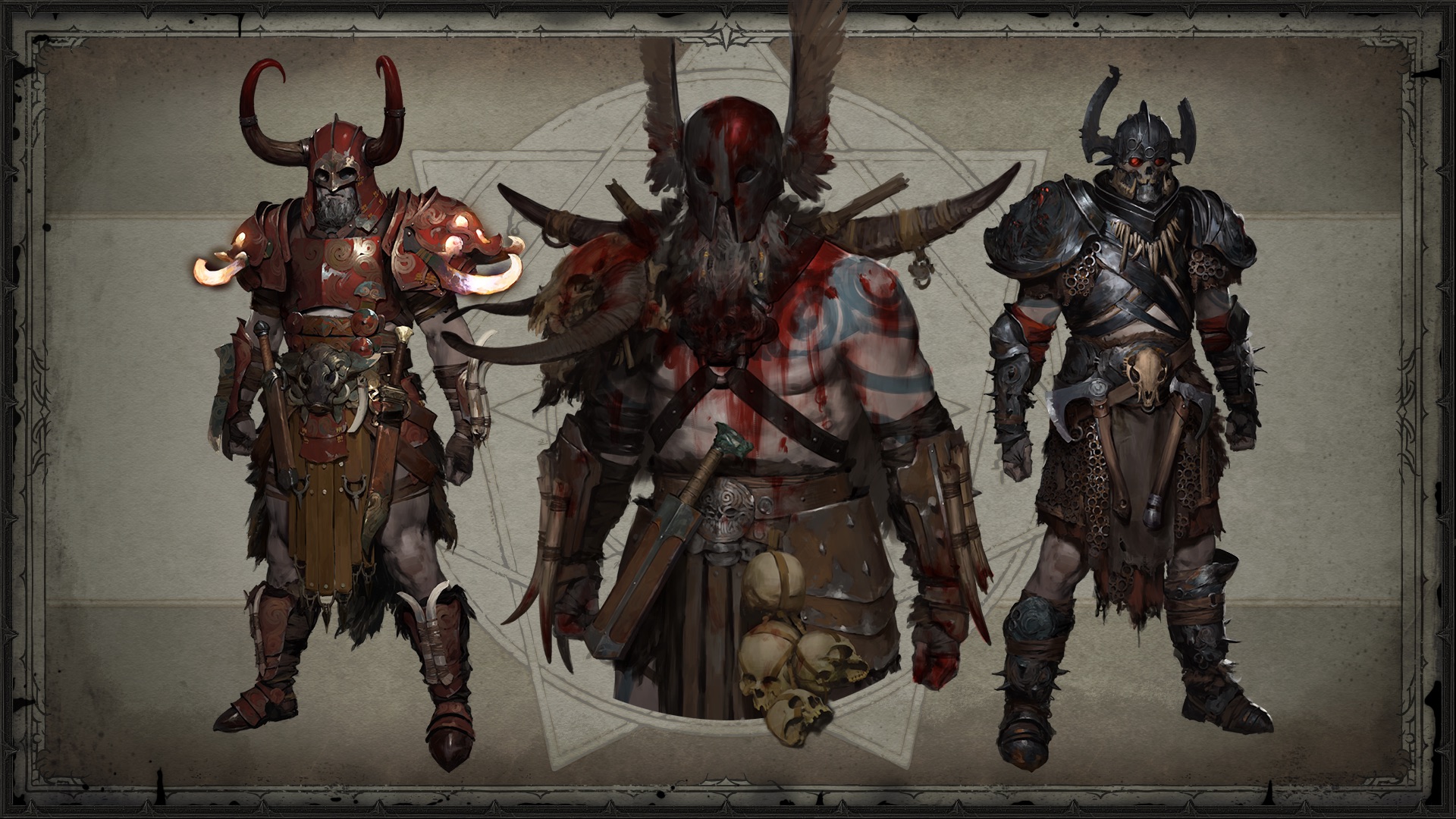 Концепт-арты Diablo IV и комментарии разработчиков о ключевых аспектах игры...