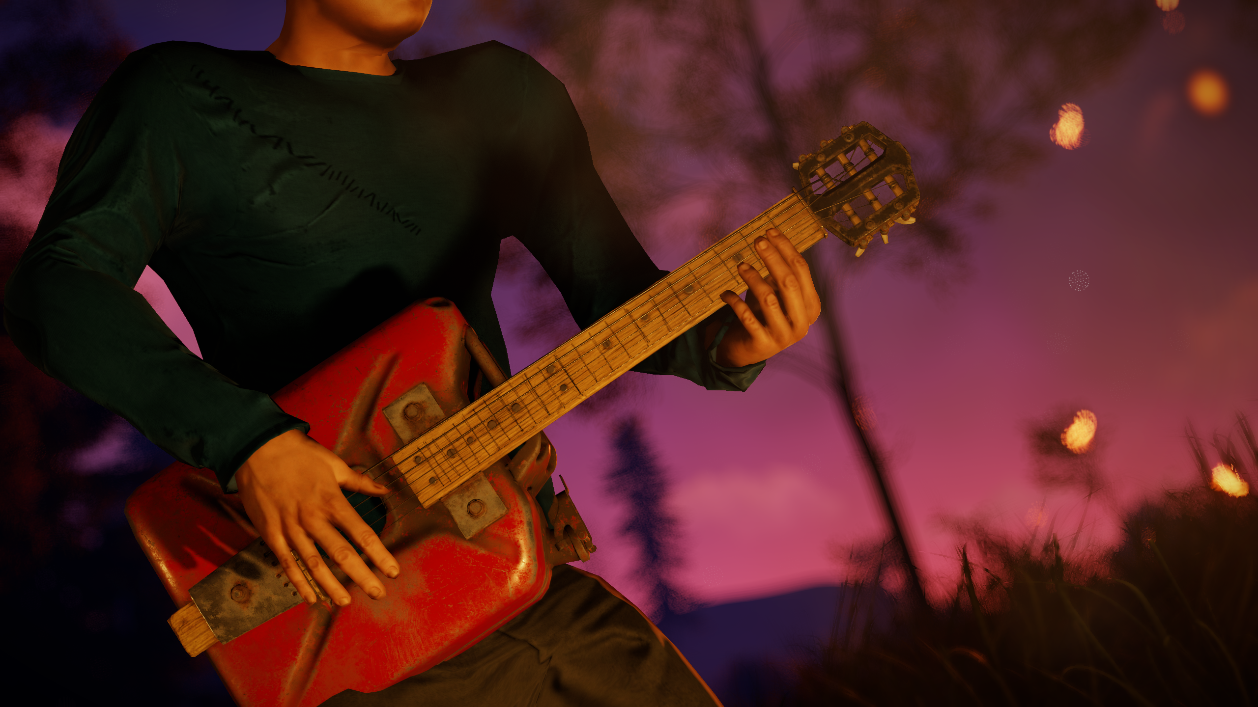 Rust playing guitar (119) фото