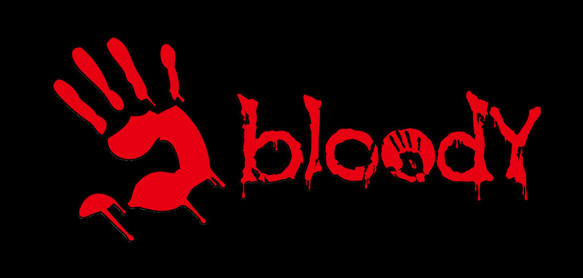 Логотип бренда Bloody.