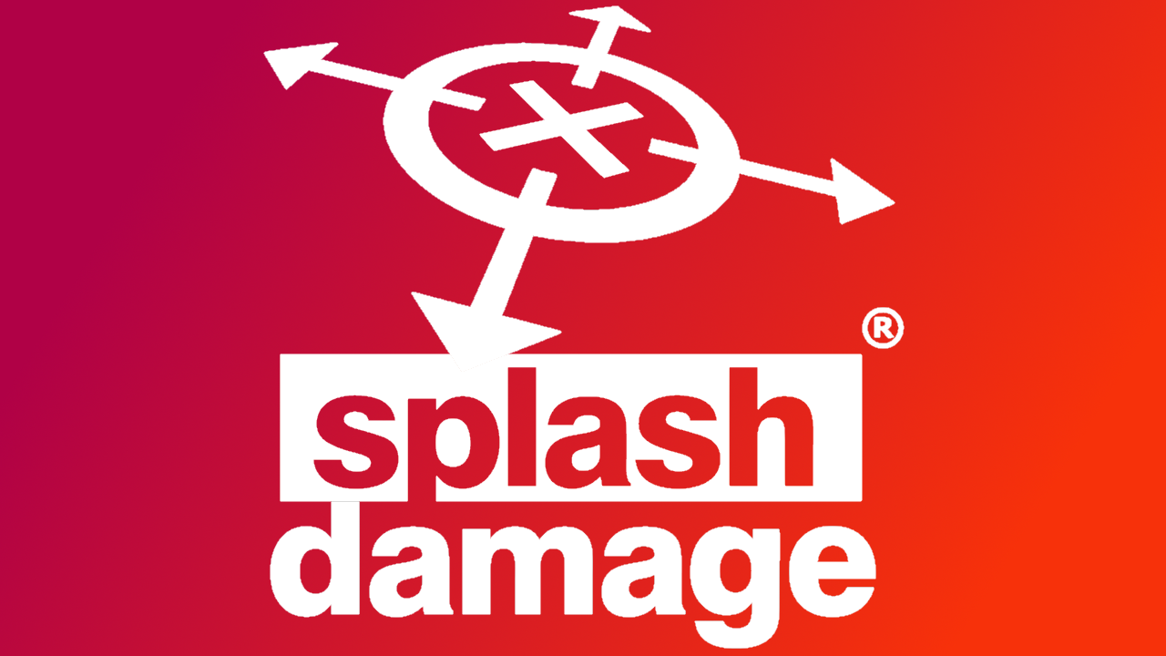 Damage logo. Splash damage. Splash damage игры. Splash damage. Splash группа.
