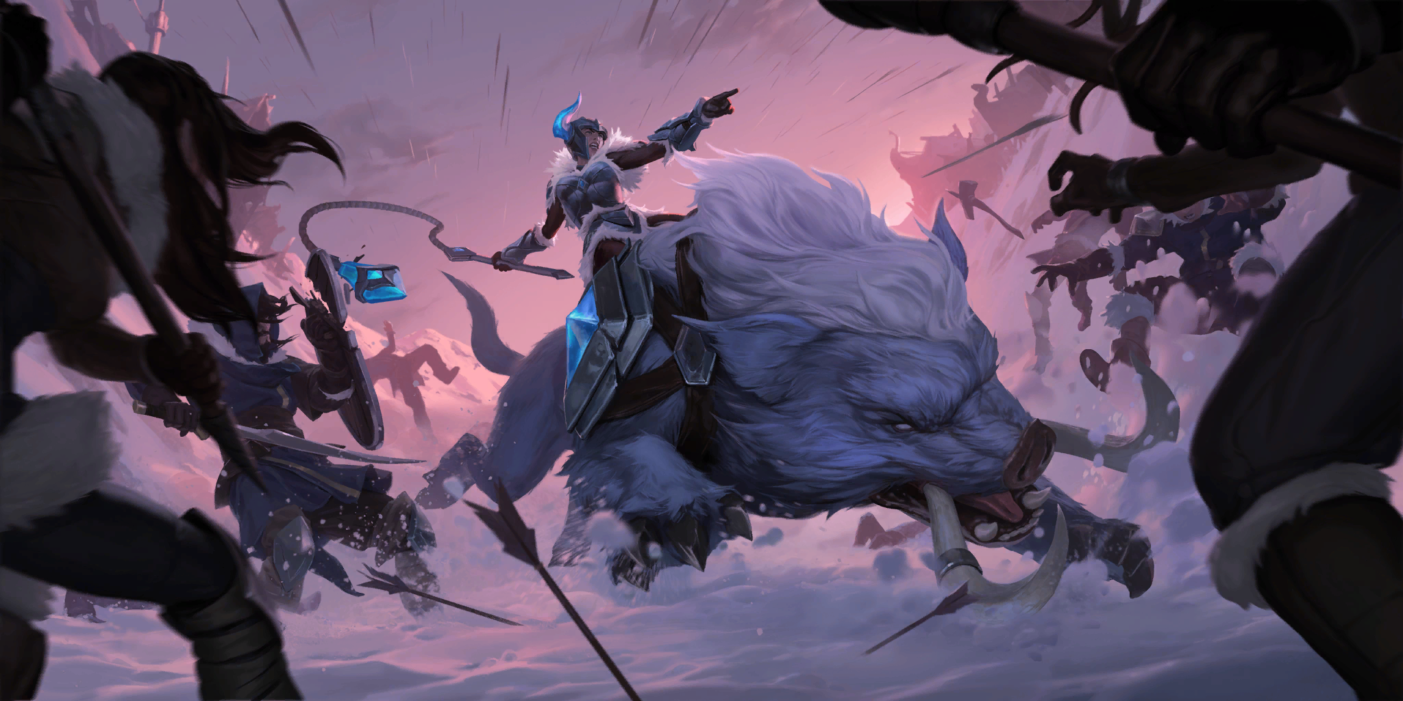 Дочь лютой стужи — Riot Games показала нового чемпиона Legends of Runeterra