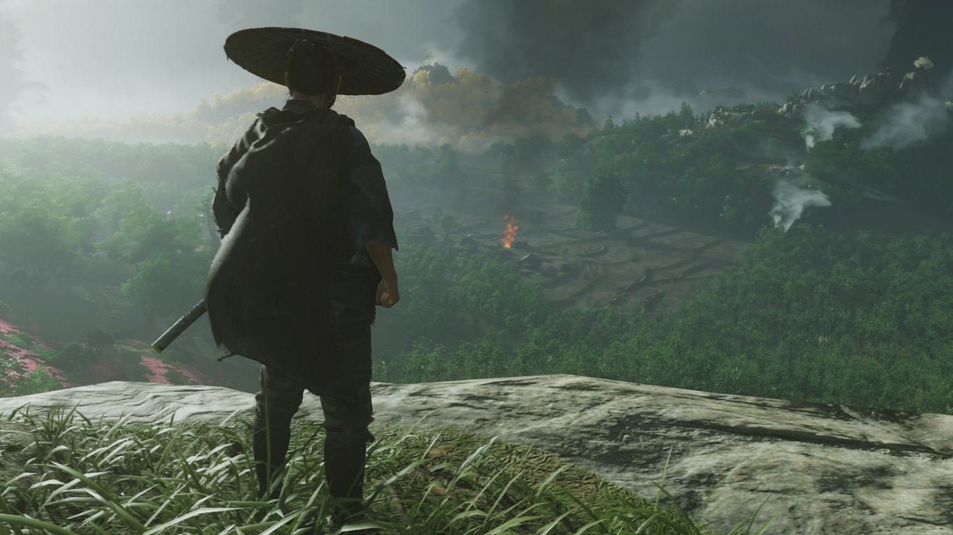 Ghost of tsushima фото на рабочий стол