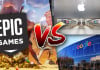 Google     ţ   Epic Games  Apple