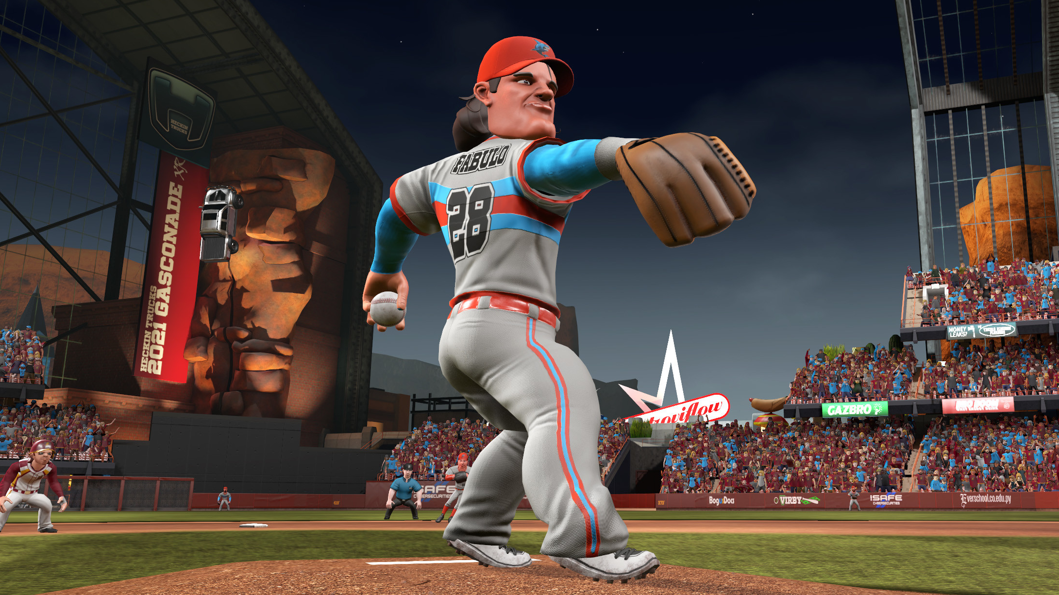 Steam super mega baseball фото 25