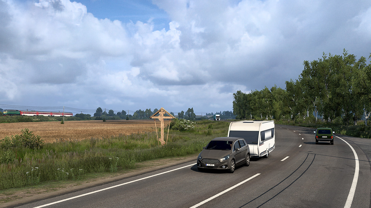 «Отчего так в России берёзы шумят?» Скриншоты с природой из Euro Truck Simulator 2 — Heart of Russia