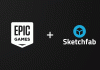 Epic Games  Sketchfab —      3D-