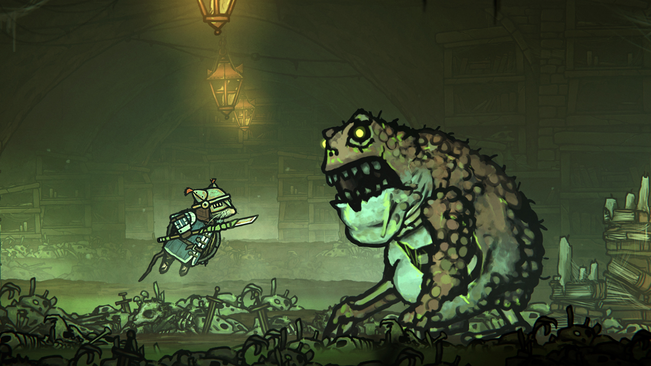 Крысиный воитель мочит лягушек в геймплейном трейлере Tails of Iron — рисованного «соулслайка» о противостоянии видов