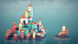 Из раннего доступа вышла Townscaper — интерактивный дзен про создание самых милых городишек на свете