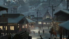 В Сети оказались концепт-арты заснеженного Джексона из сериала по The Last of Us