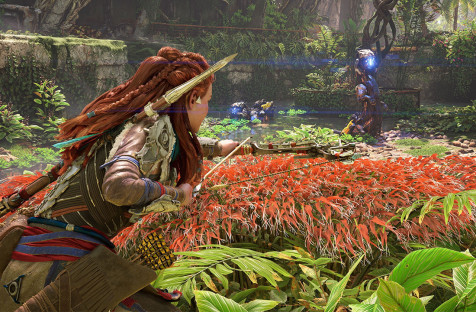 Геймплей Horizon Forbidden West на PS4 Pro в честь отправки игры на золото