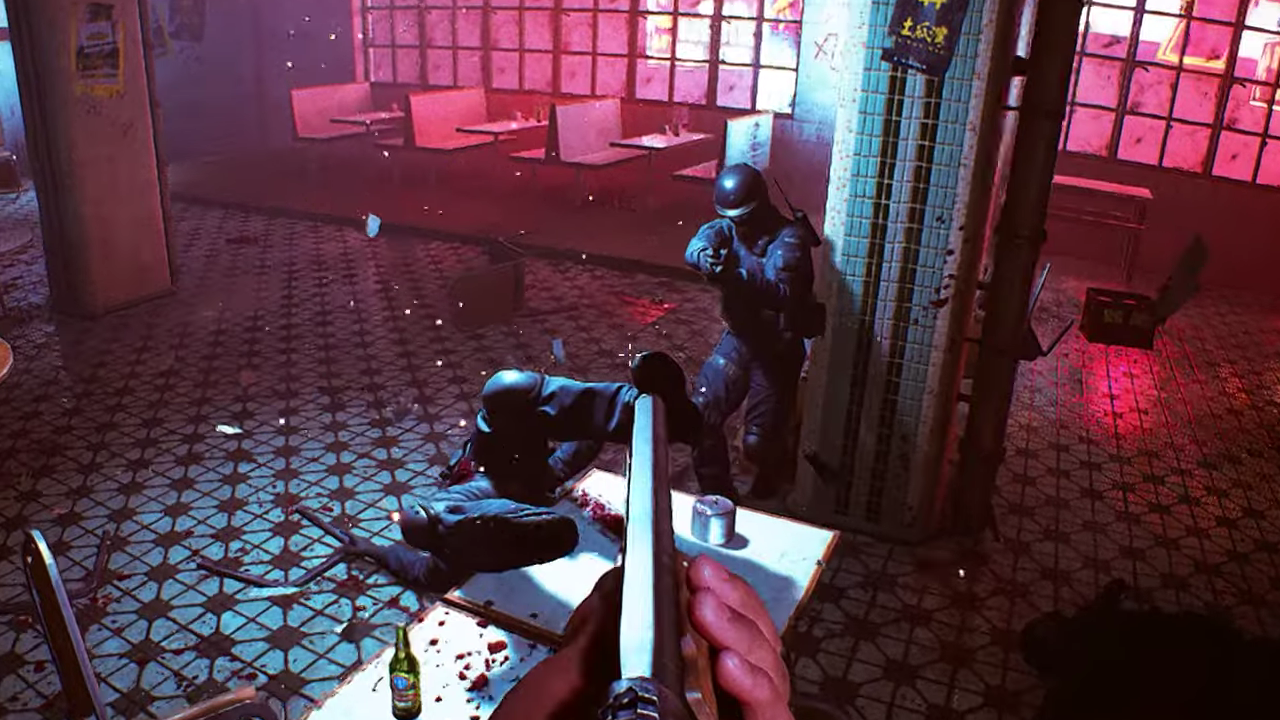 The restaurateur with a shotgun - gameplay of the shooter from the authors of The Hong Kong Massacre