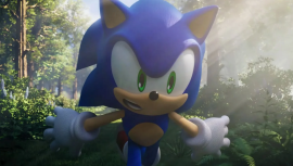 Соник в открытом мире — яркие геймплейные кадры из Sonic Frontiers
