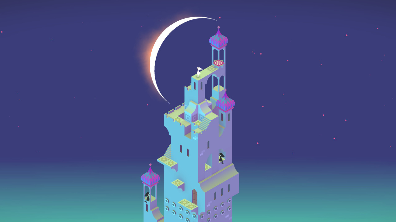 Panoramic editions of the aesthetic Monument Valley will appear on PC from July 12