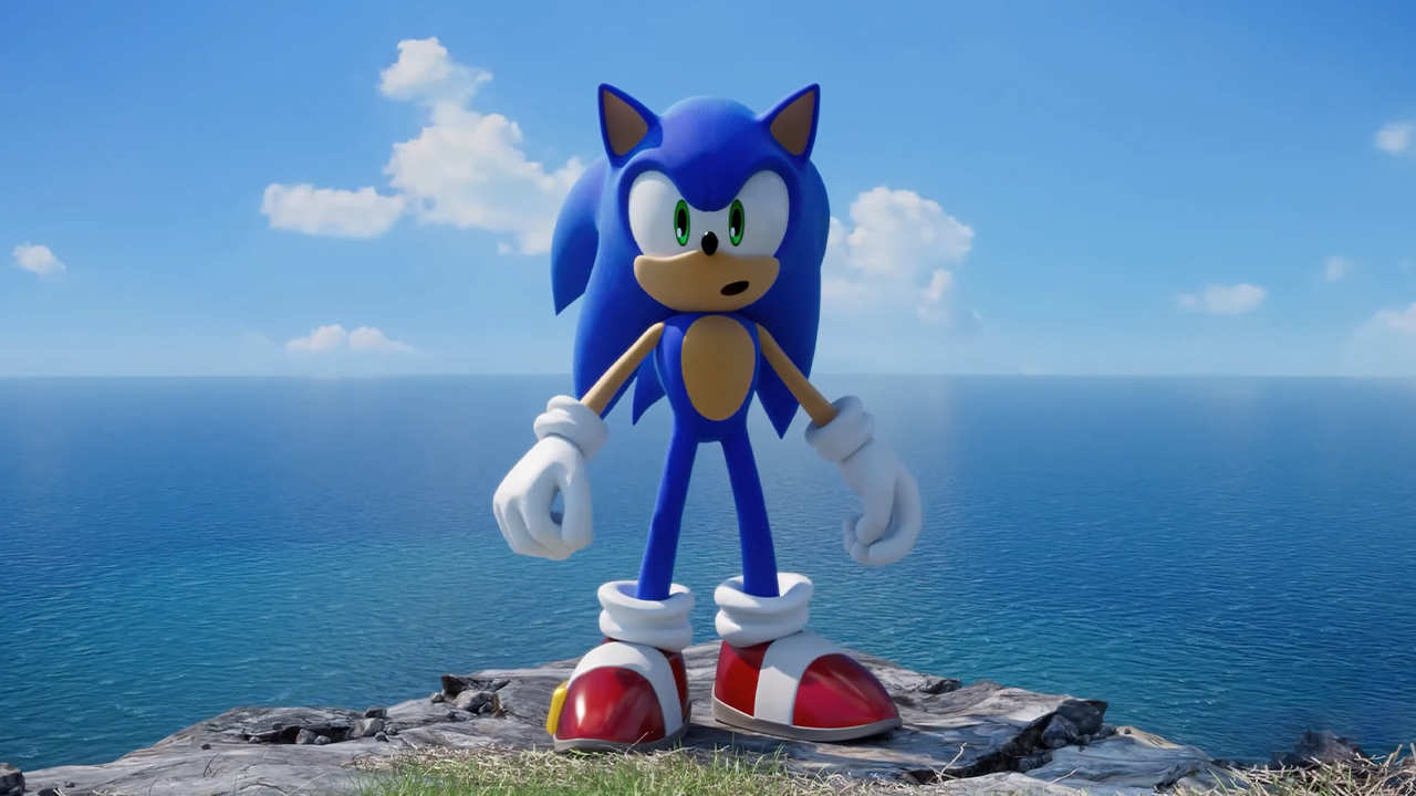 Sonic Frontiers gameplay debut exploring a mysterious island