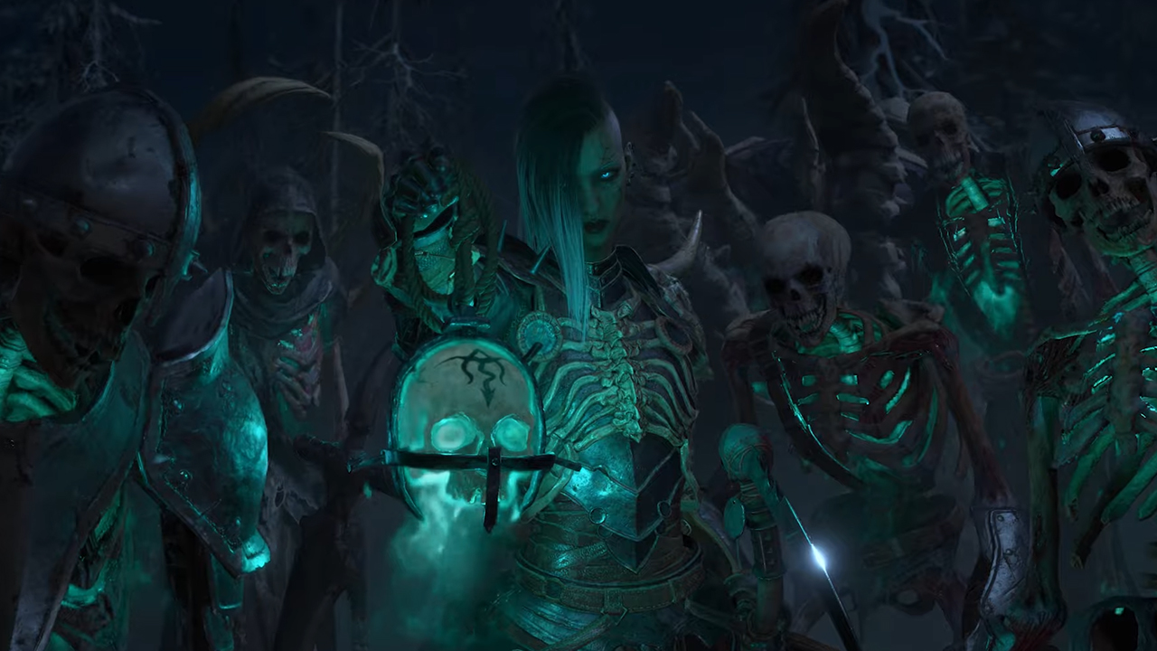The last of the Diablo IV classes - Necromancer