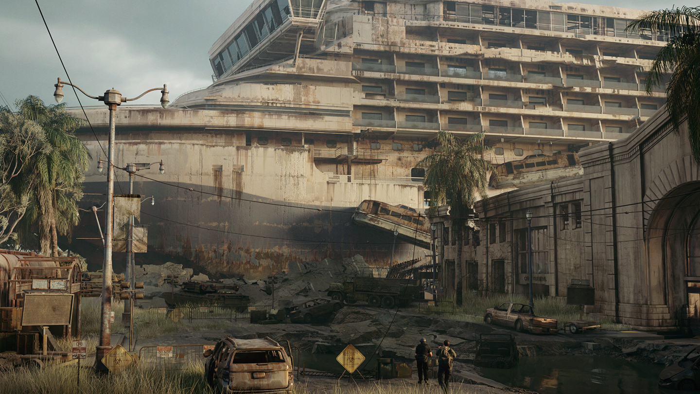 Концепт-арт к онлайн-игре по The Last of Us