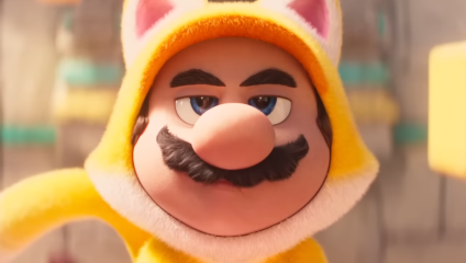 Кото-Марио в видео из мультфильма с Крисом Праттом