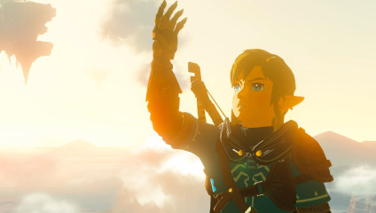 Линк отматывает время и создаёт плот в геймплее The Legend of Zelda: Tears of the Kingdom