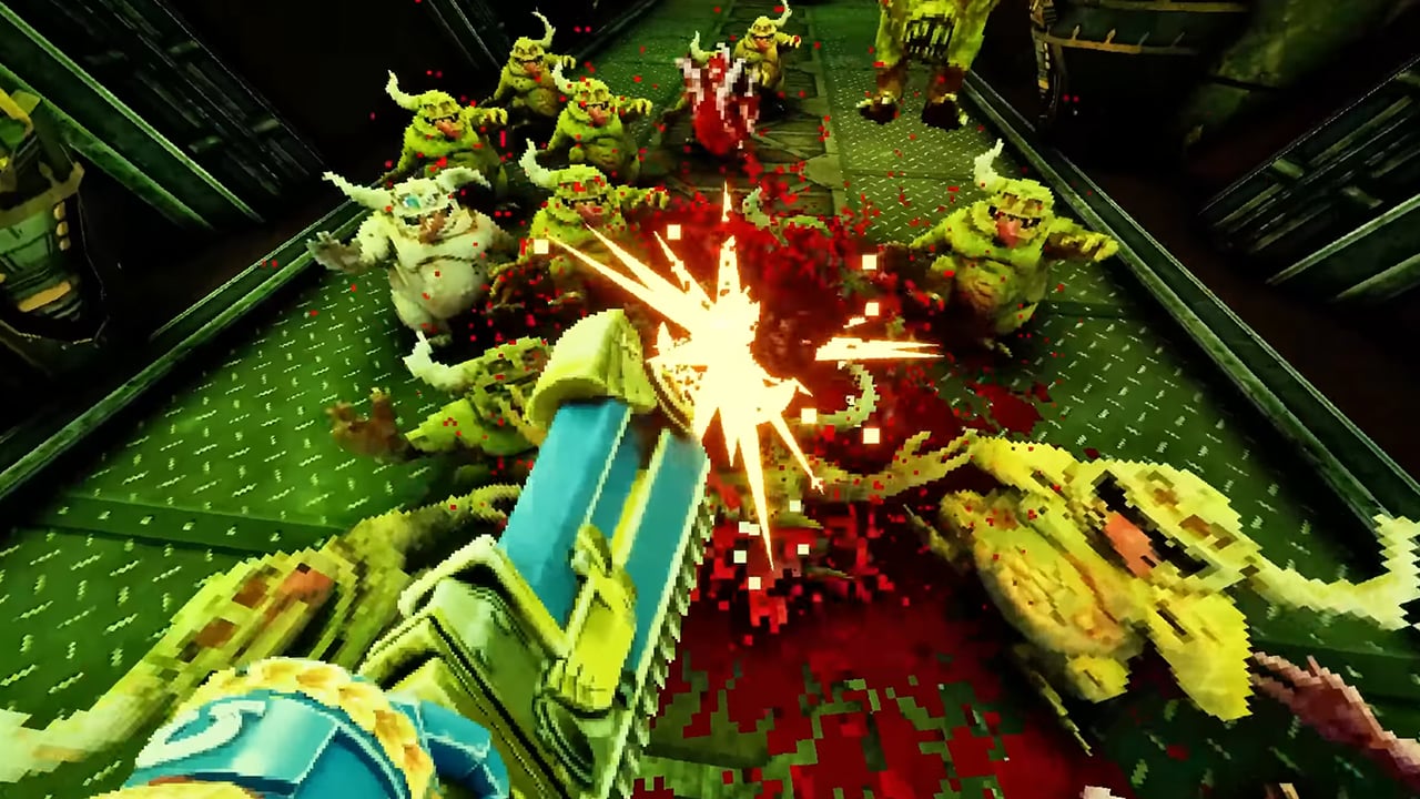 Кровавая баня в геймплейном трейлере Warhammer 40K: Boltgun