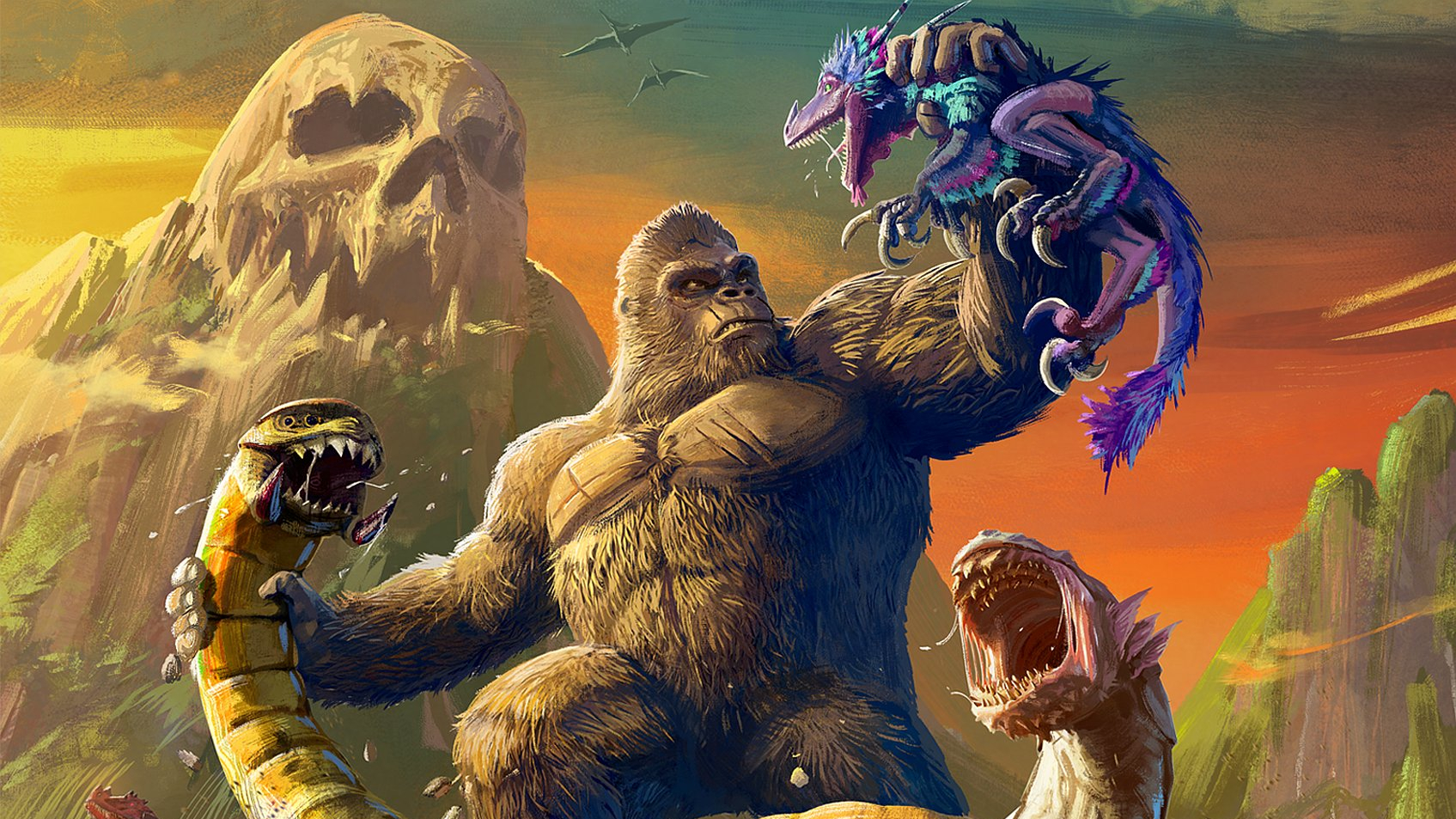 Официальный трейлер Skull Island: Rise of Kong — экшена про Кинг-Конга