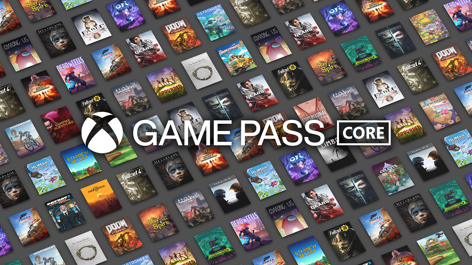 После замены Xbox Live Gold на Game Pass Core геймеры получили каталог из 36 игр