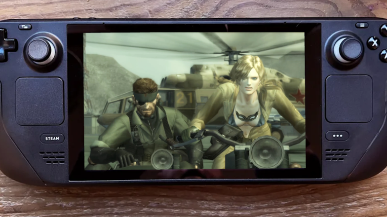 Valve уже начала чинить переиздания Metal Gear Solid на Steam Deck