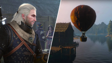 Вышло демо сюжетного мода для The Witcher 3 с полётами на воздушном шаре