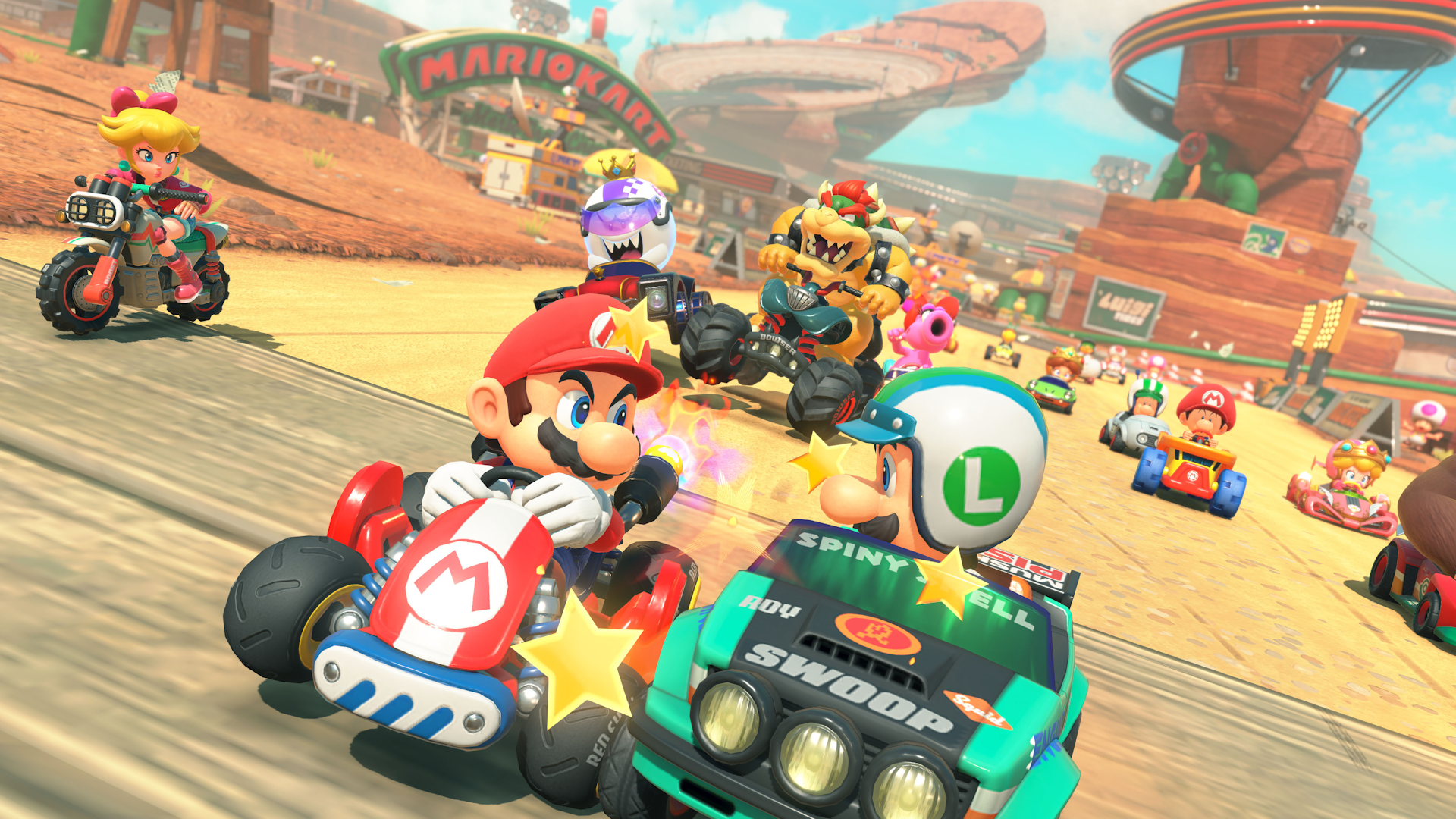 Новые трассы, способности и не только — смотрите презентацию геймплея Mario Kart World