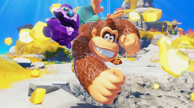 17 минут геймплея Donkey Kong Bananza