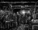 Представлена The Secret of Weepstone — чёрно-белая RPG, нарисованная от руки
