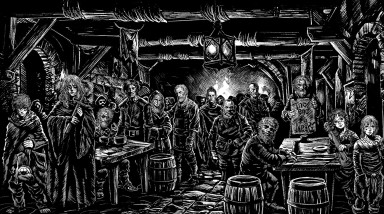 Представлена The Secret of Weepstone — чёрно-белая RPG, нарисованная от руки