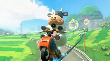 PETA потребовала у Nintendo убрать кольцо из носа Коровы в Mario Kart World