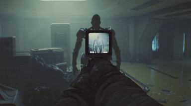 В небольшом отрывке геймплея ROUTINE показали мрачные комнаты