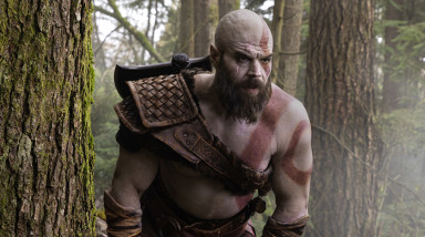 Фото: актёры в образах Кратоса и Атрея из сериала по God of War