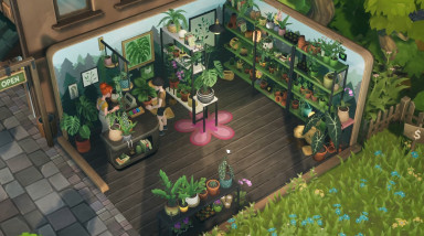 Уютный симулятор лавочки с растениями Leafy Corner выйдет 30 июля