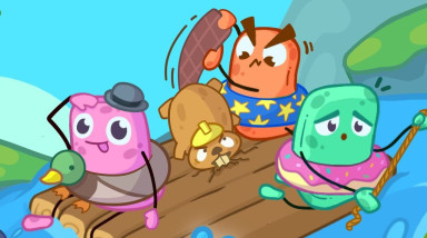 Анонс Sponge Break — потешного коопа о путешествии на плоту