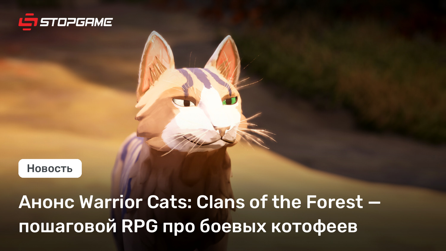 Анонс Warrior Cats: Clans of the Forest — пошаговой RPG про боевых котофеев