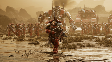 Космодесантники уничтожают противников в новой демонстрации Dawn of War IV