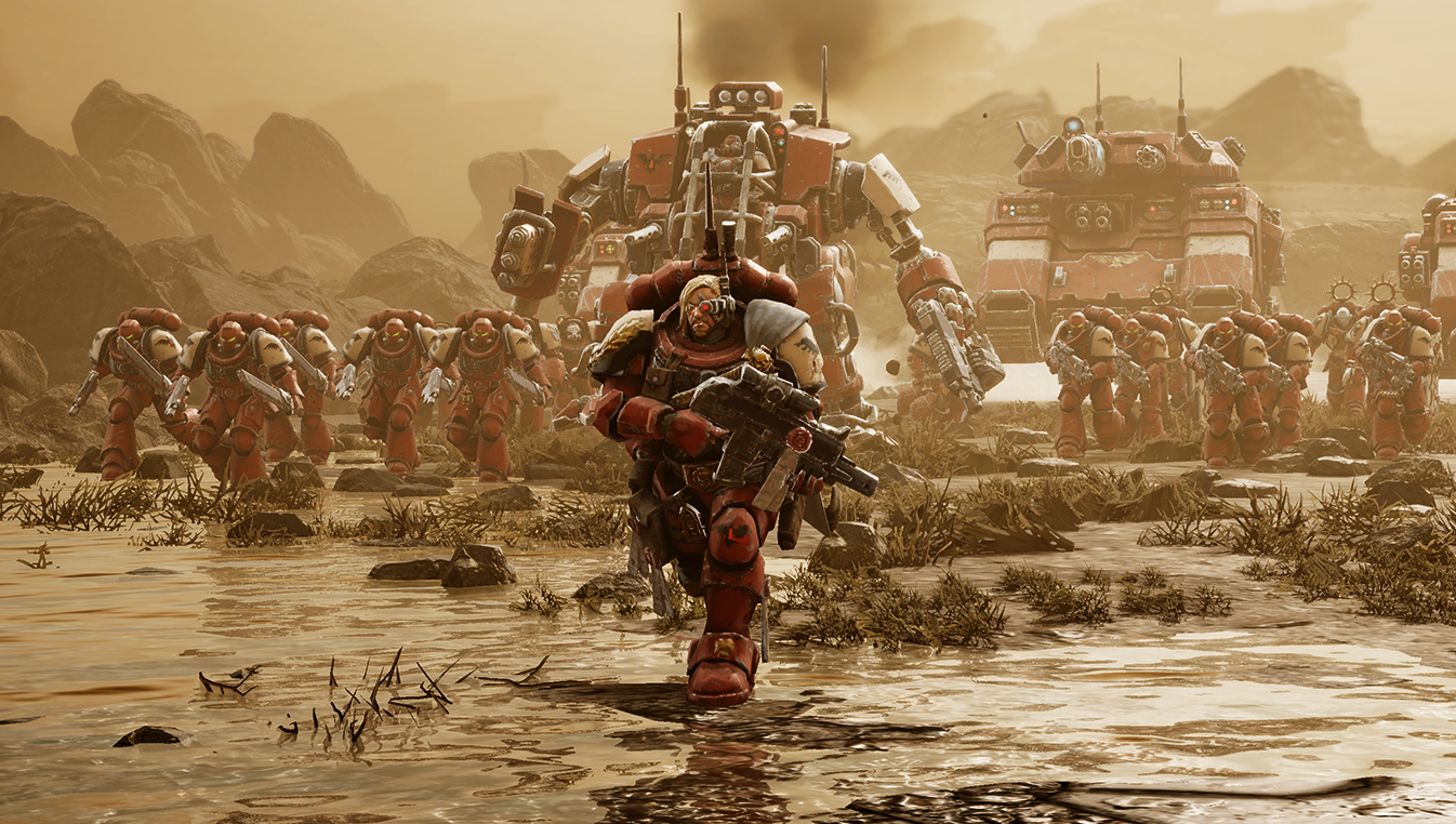 Космодесантники уничтожают противников в новой демонстрации Dawn of War IV