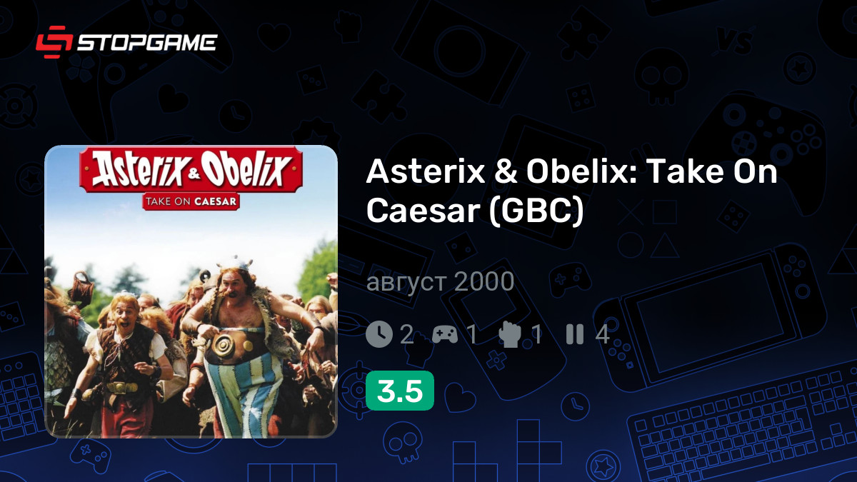 GBC - Asterix & Obelix gegen Cäsar KOMPLETT in OVP für Nintendo Gameboy Color