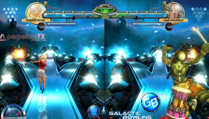 к игре Galactic Bowling