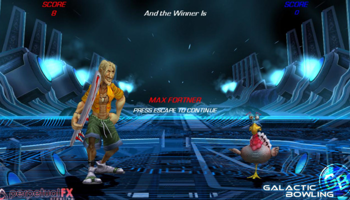 к игре Galactic Bowling
