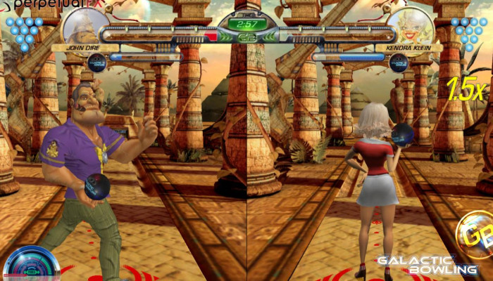 к игре Galactic Bowling