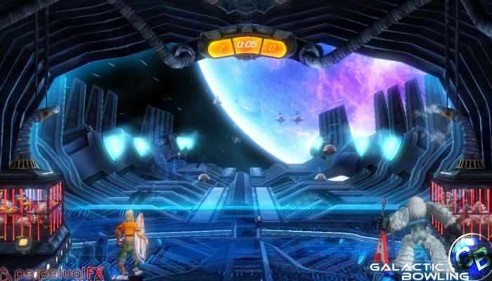 к игре Galactic Bowling