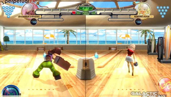 к игре Galactic Bowling