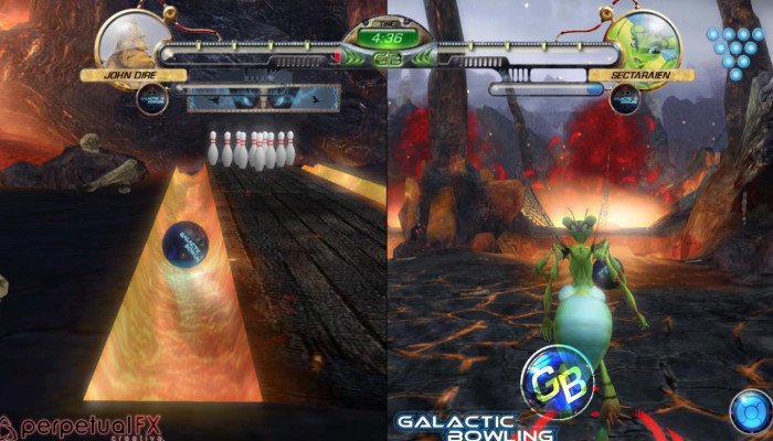 к игре Galactic Bowling